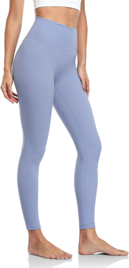 Lukasy Essential High Waisted Soft and Compression Workout Athletic Yoga Pants