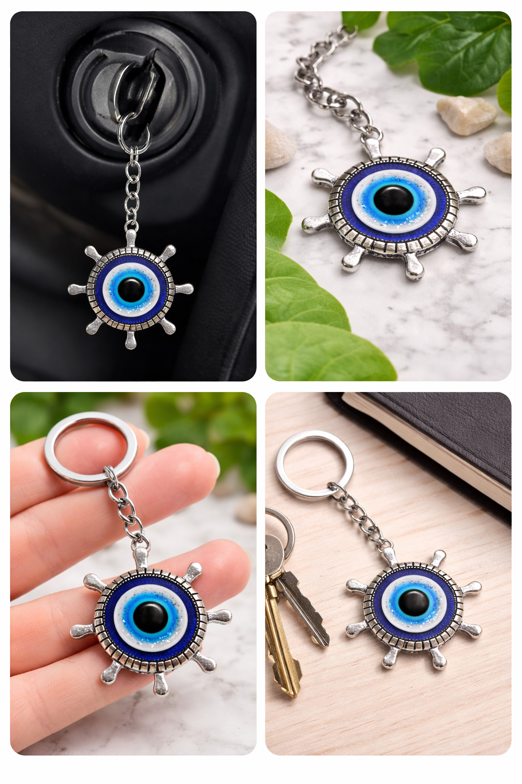 Lukasy Evil Eye Keychain