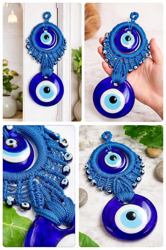 Lukasy Handmade Evil Eye Wall Hanging