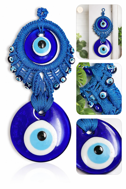 Lukasy Handmade Evil Eye Wall Hanging